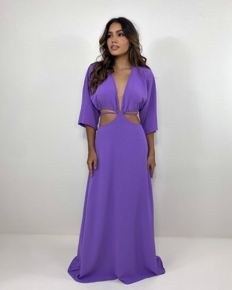 Vestido Cibele - Lilás