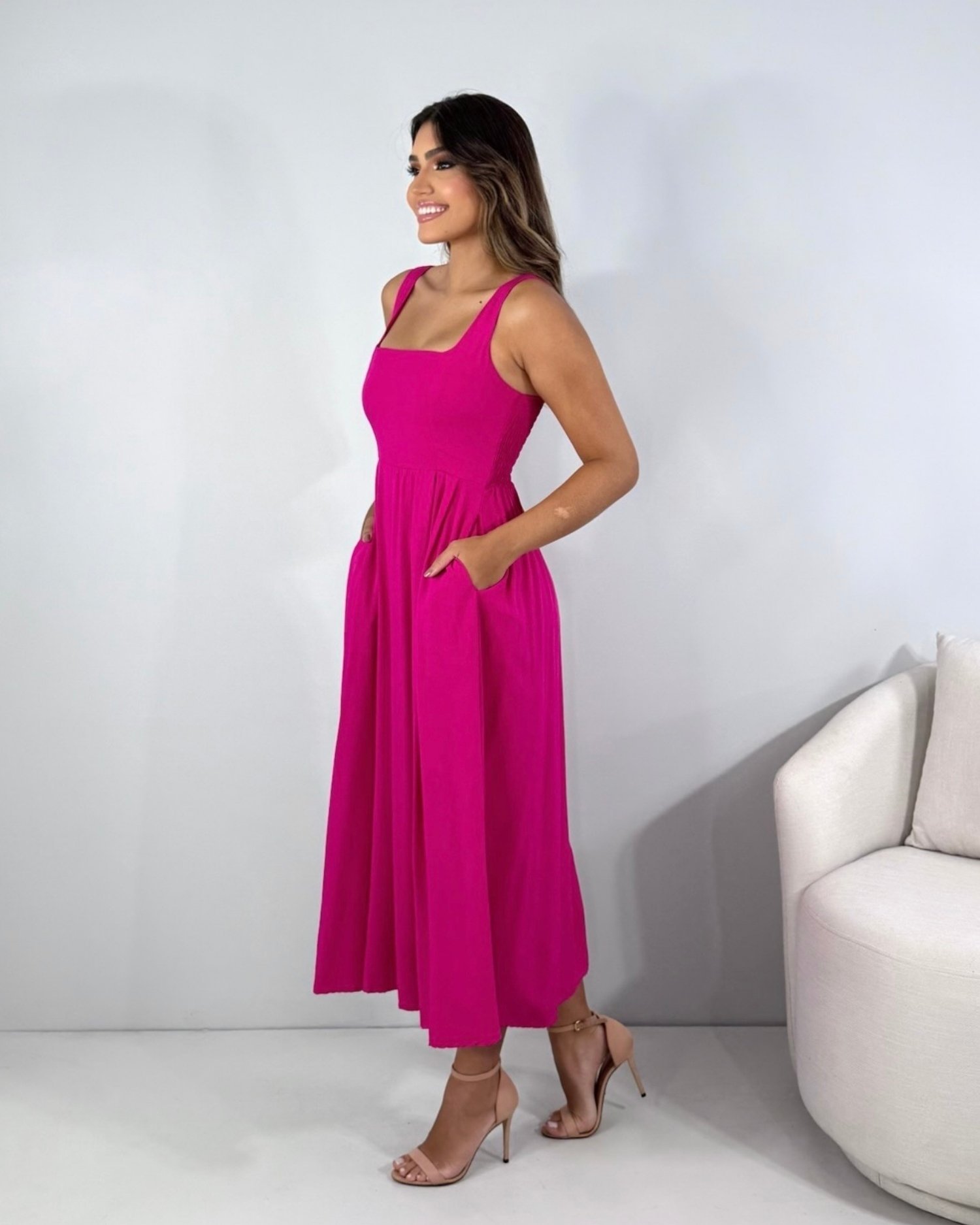 Vestido Samanta - Pink - Imagem 5