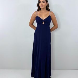 Vestido Eliana - Azul Marinho
