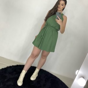 Vestido Daiane - Verde Sálvia