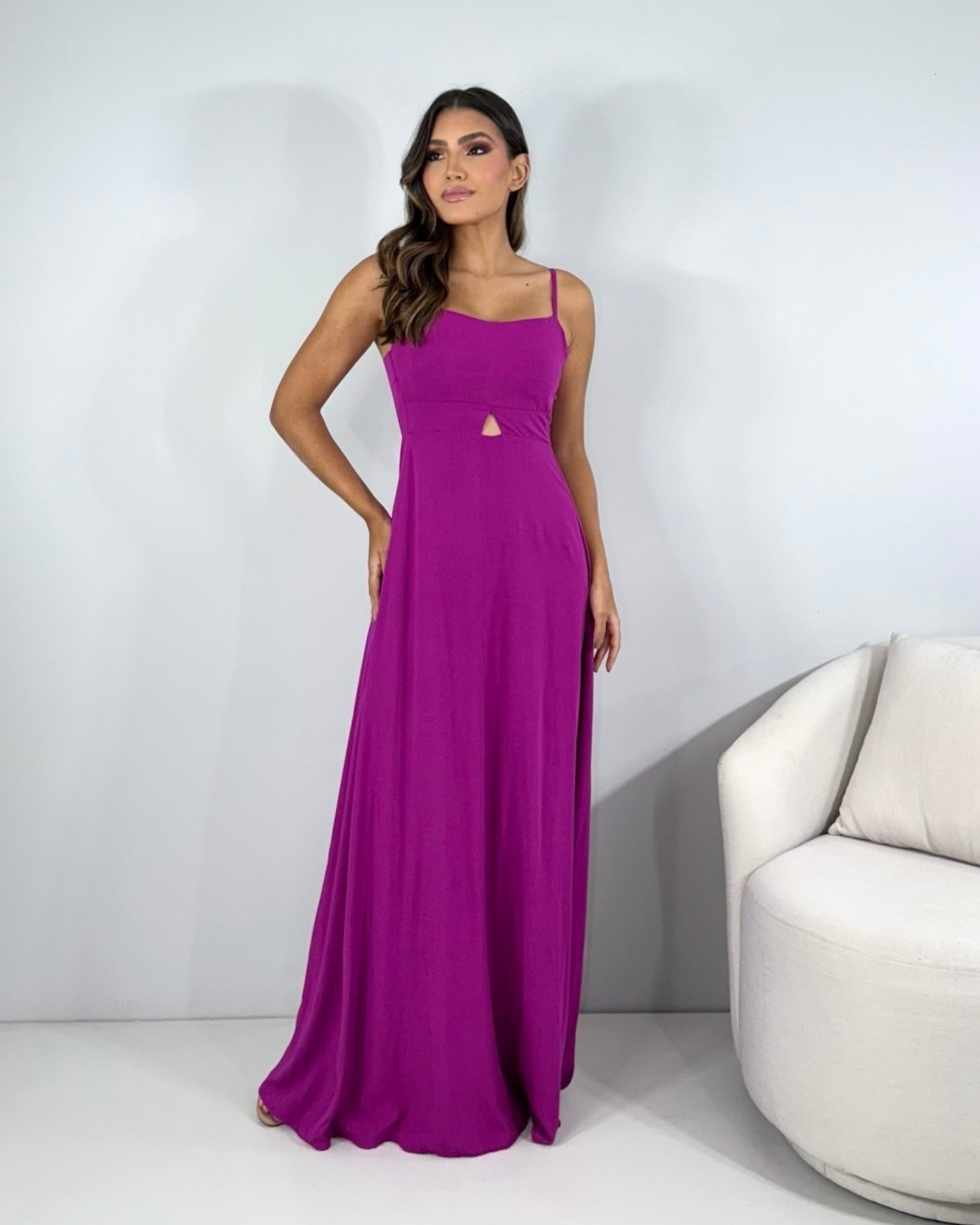 Vestido Lanna - Fúcsia - Imagem 3
