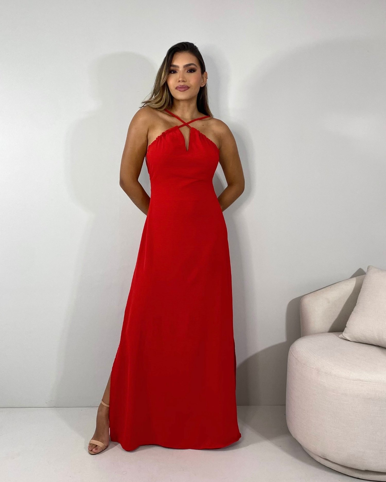 Vestido Lee - Vermelho - Imagem 5