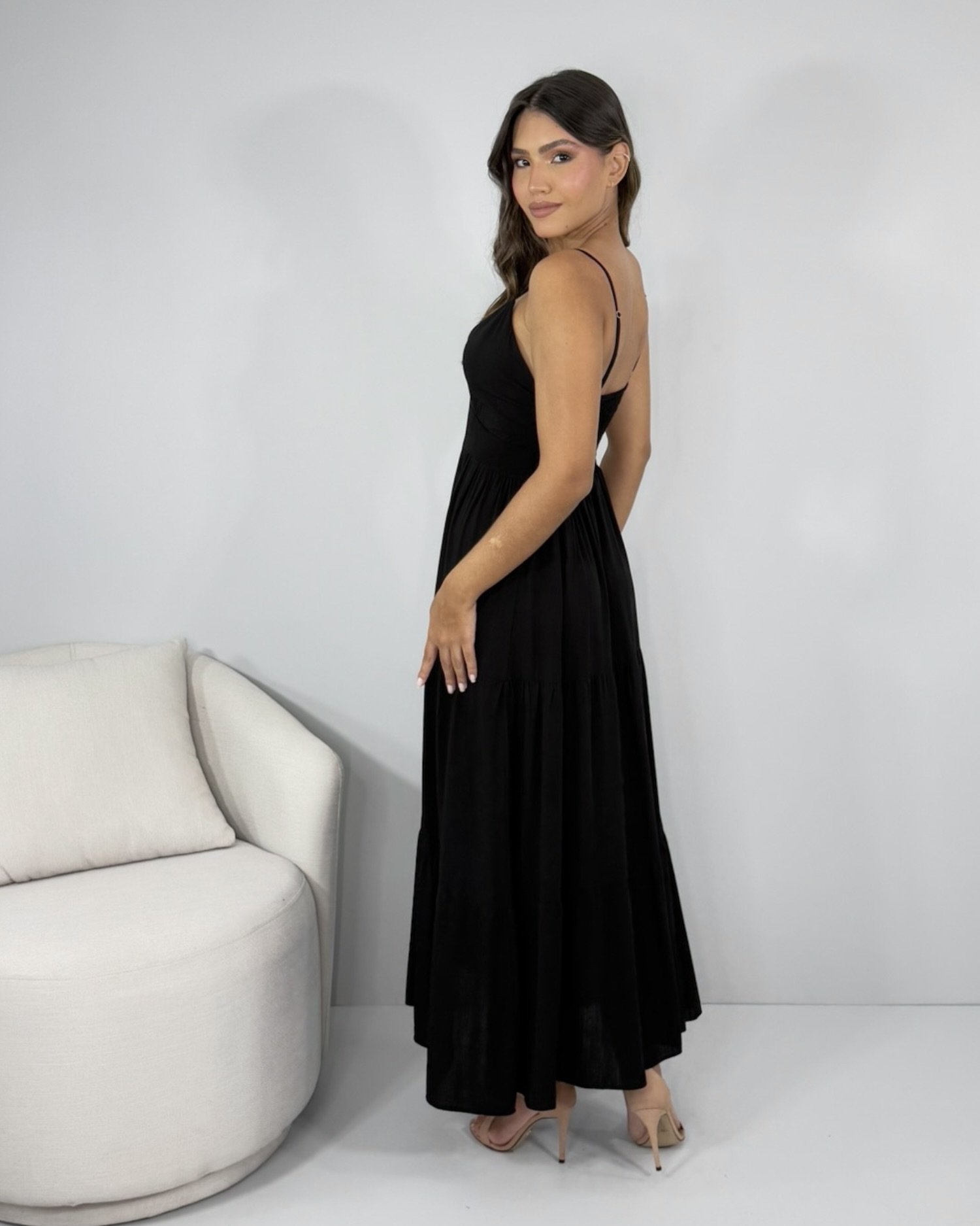 Vestido Helô - Preto - Imagem 3