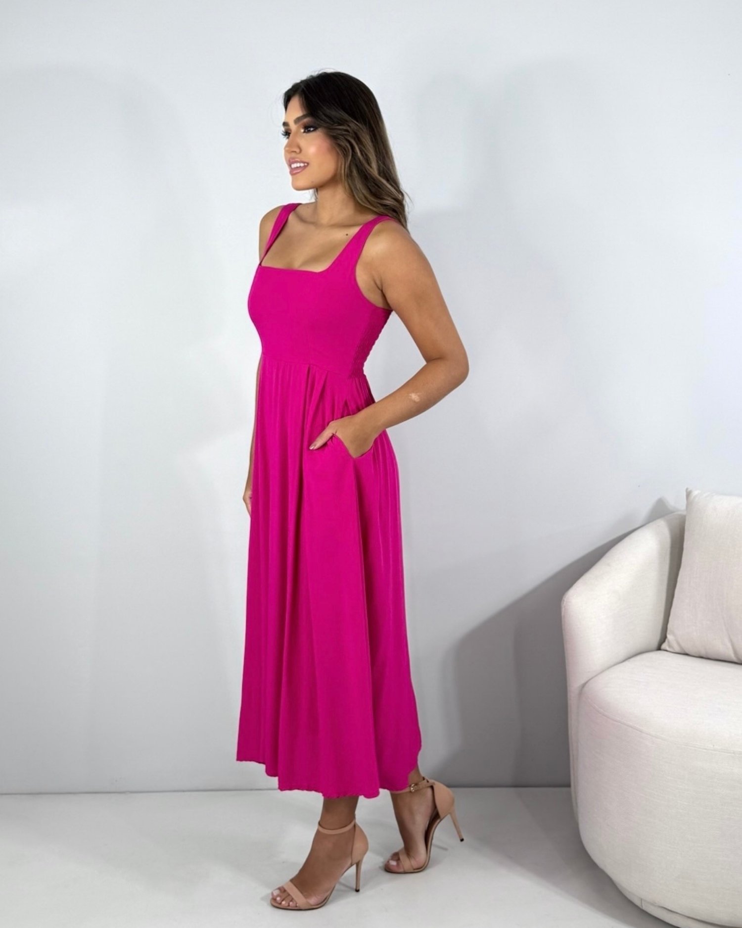 Vestido Samanta - Pink - Imagem 2