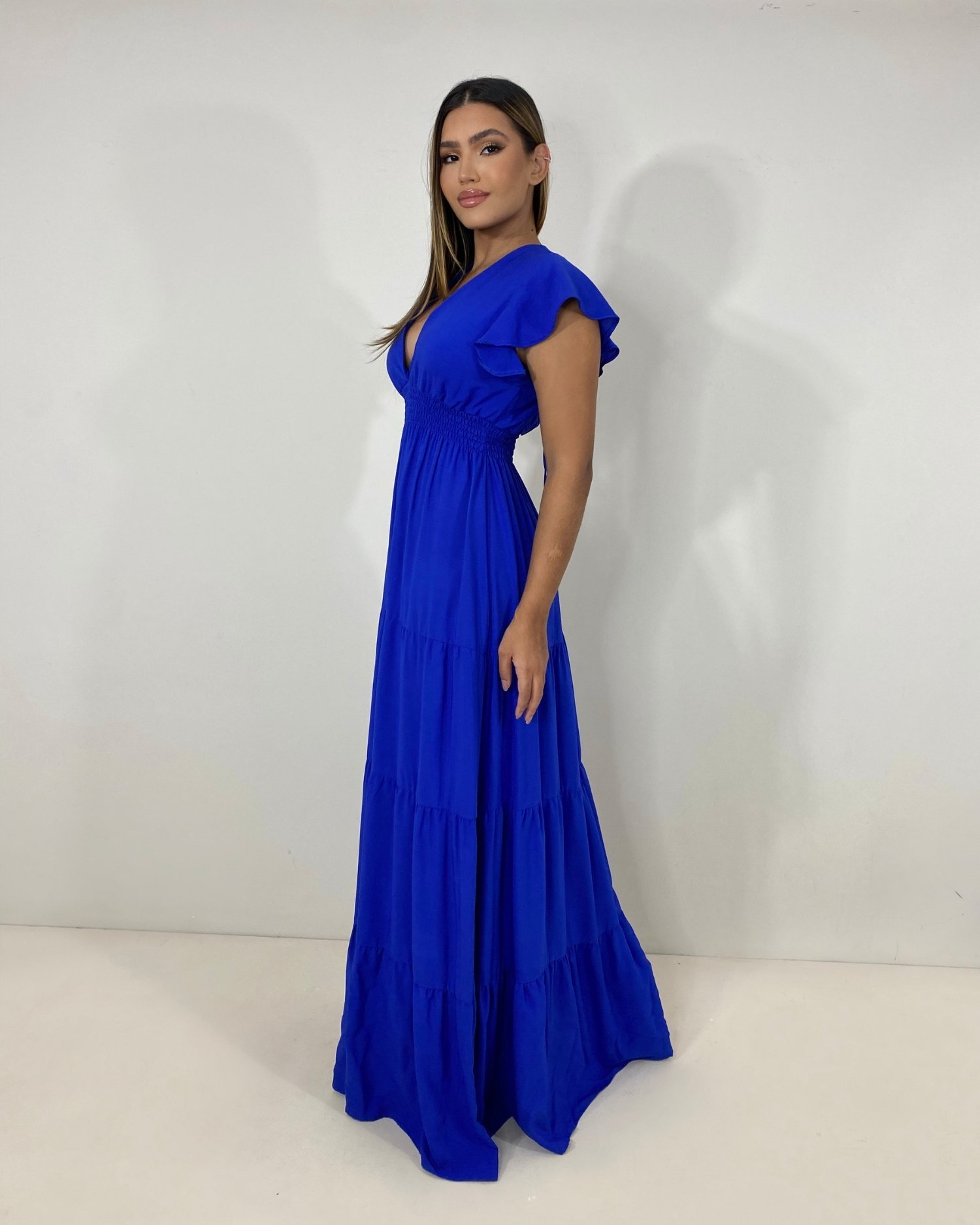 Vestido Laís Longo - Azul Royal - Imagem 2