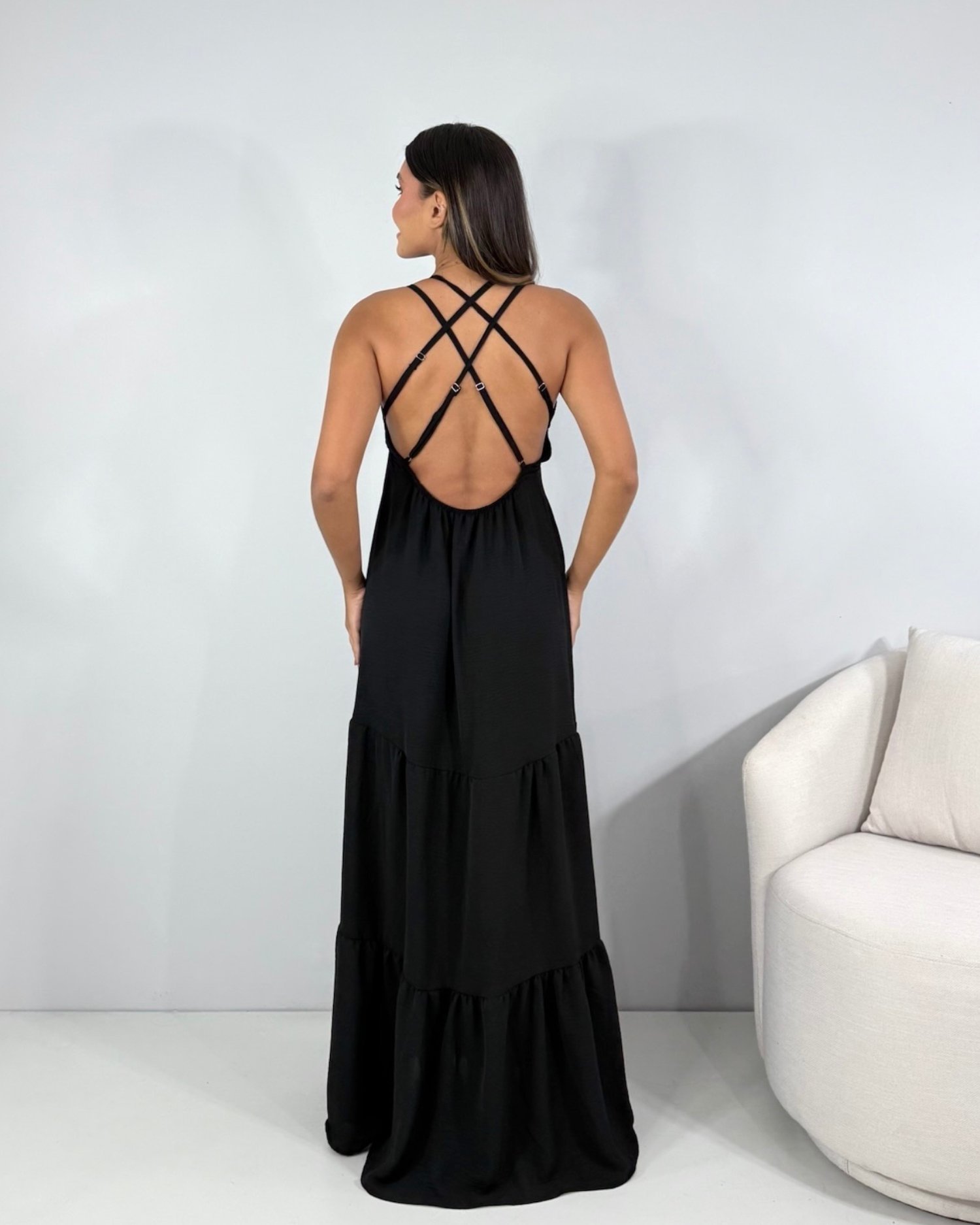 Vestido Noely - Preto - Imagem 5