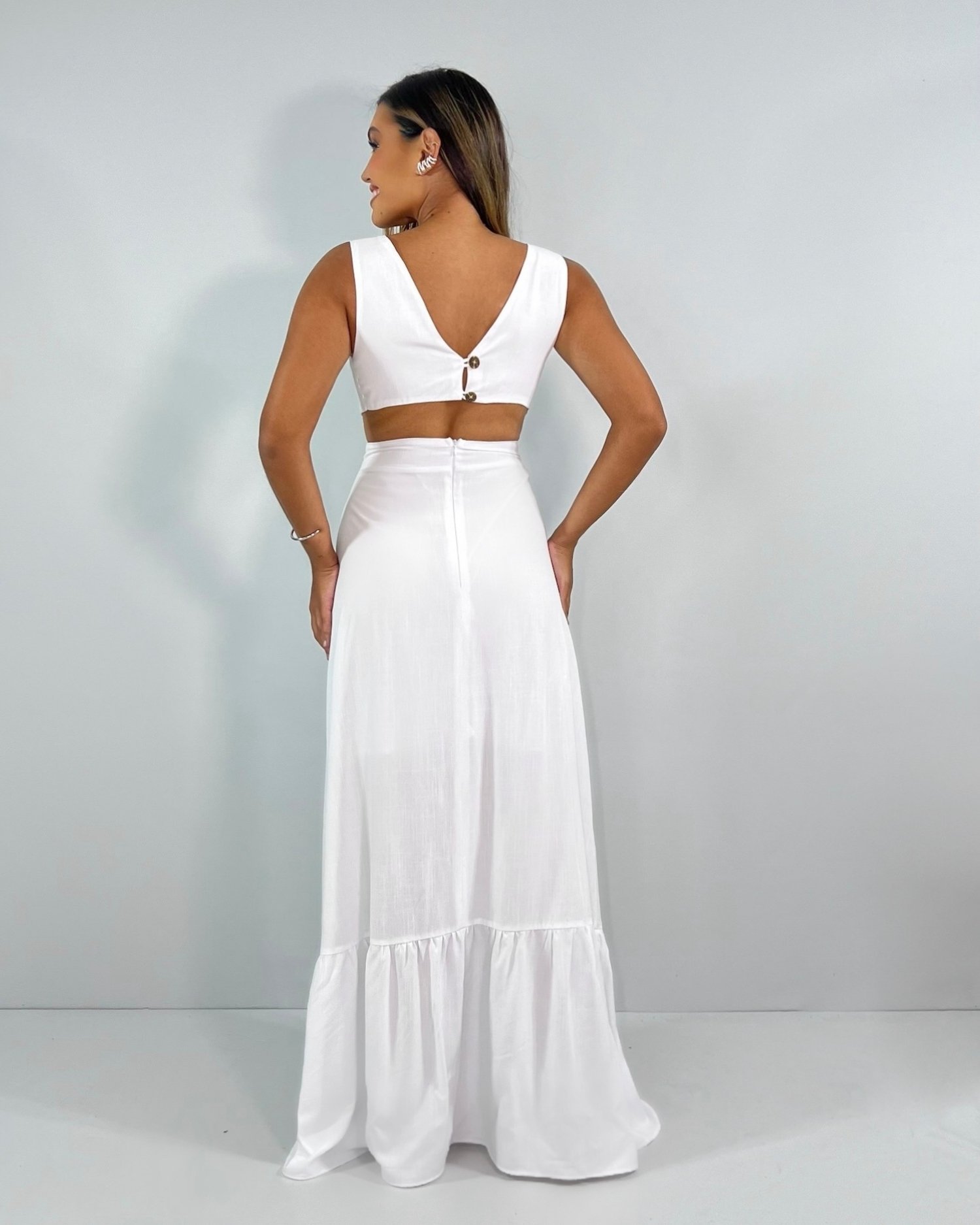 Vestido Miranda - Branco - Imagem 3