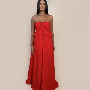 Vestido Marcy - Vermelho