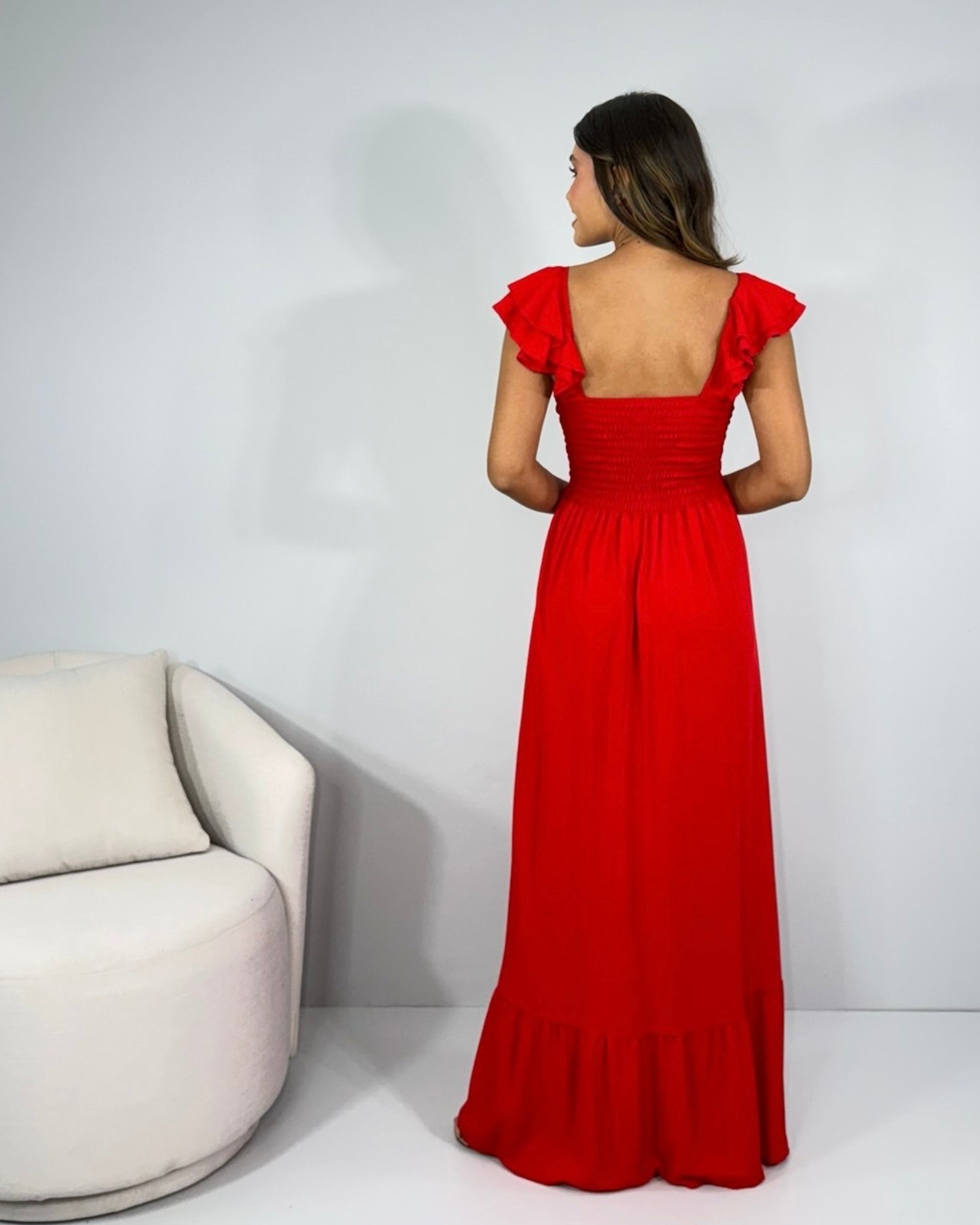 Vestido Isla - Vermelho - Imagem 9