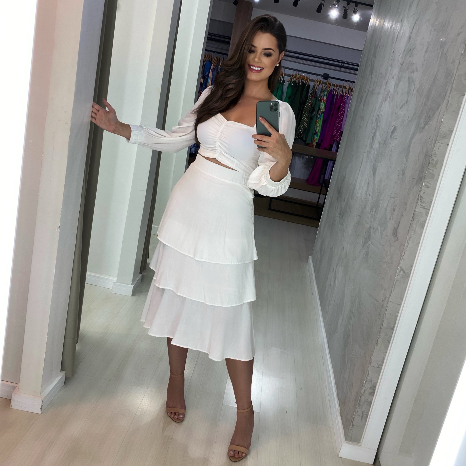 Conjunto Olga em Duna - Offwhite