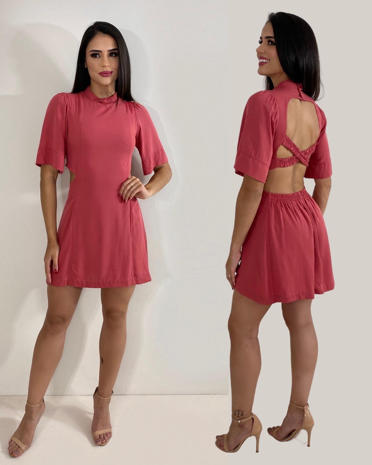 Vestido Tânia - Rosê - Imagem 2