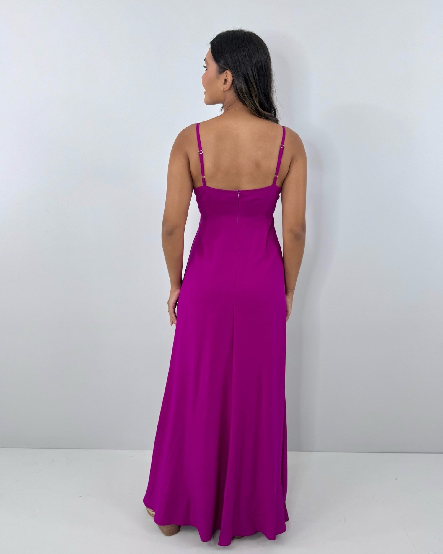 Vestido Eliana - Fúcsia - Imagem 3