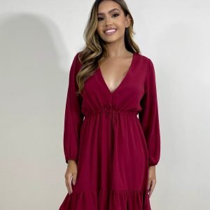 Vestido Lavínia - Marsala