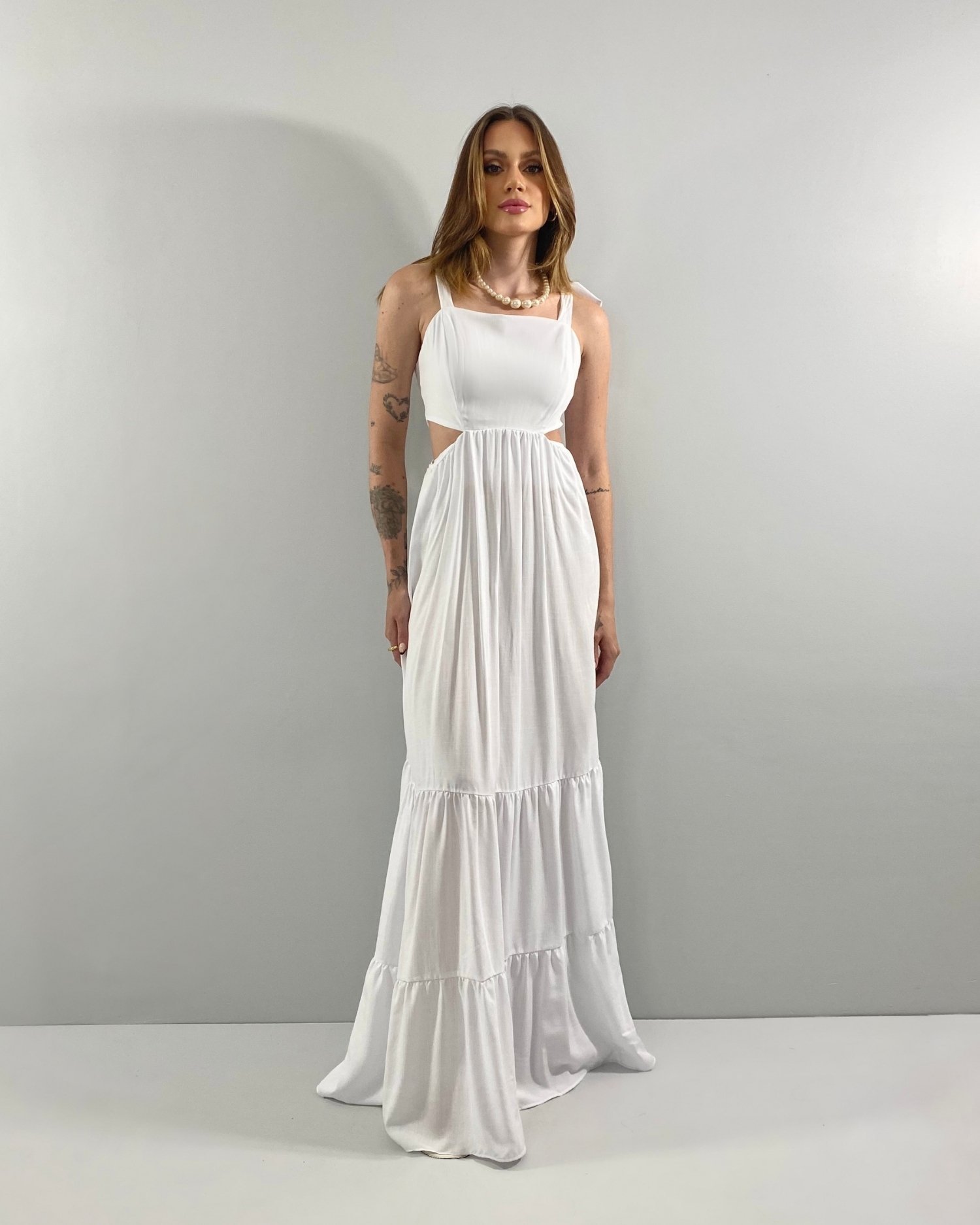 Vestido Pérola - Branco
