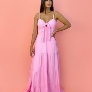 Vestido Camila - Rosa Bebê