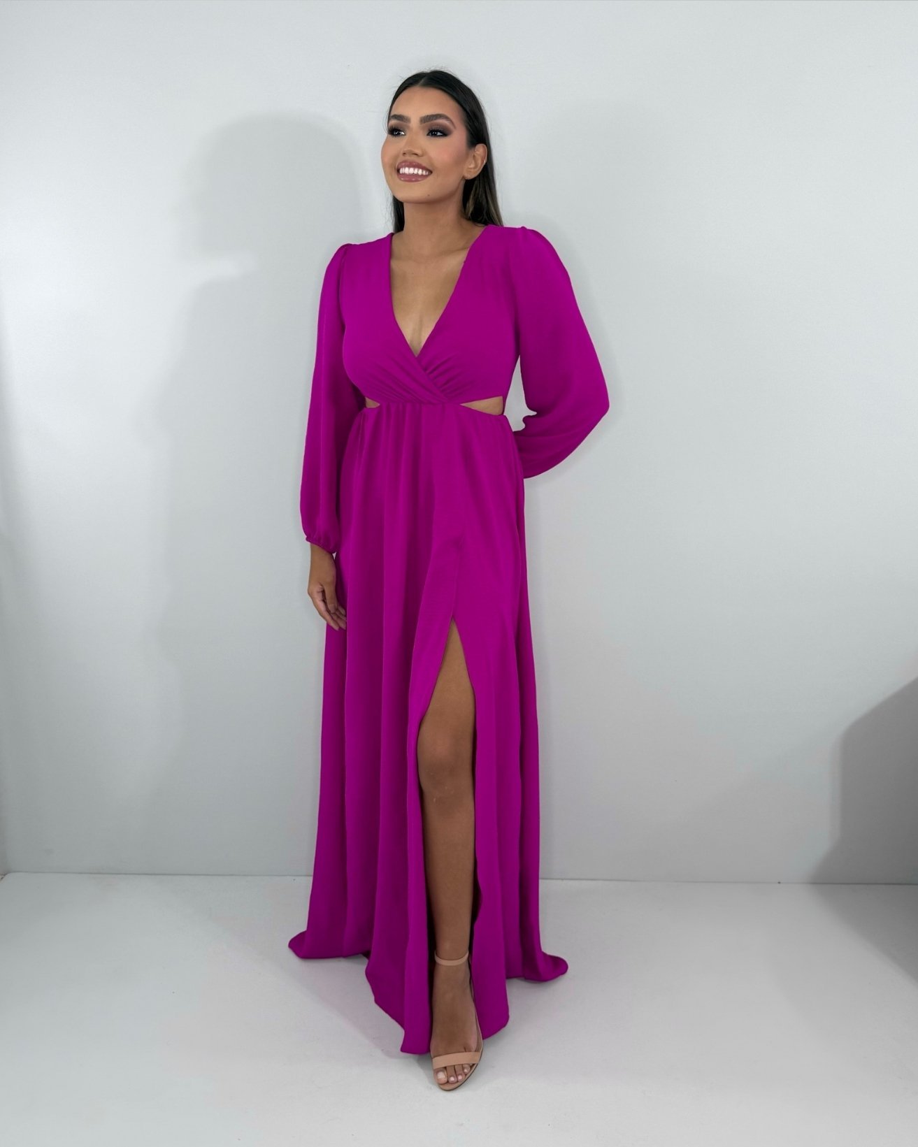 Vestido Magda - Fúcsia - Imagem 2