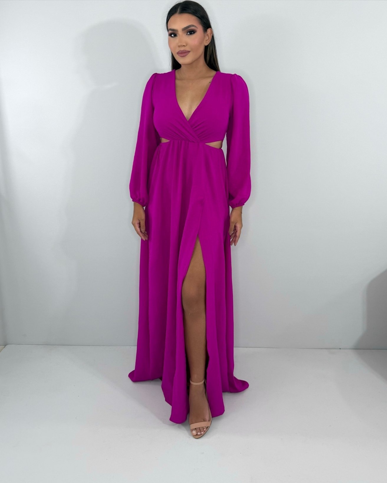 Vestido Magda - Fúcsia