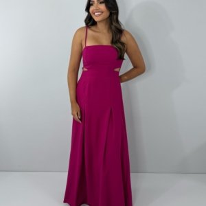 Vestido Babi - Cereja