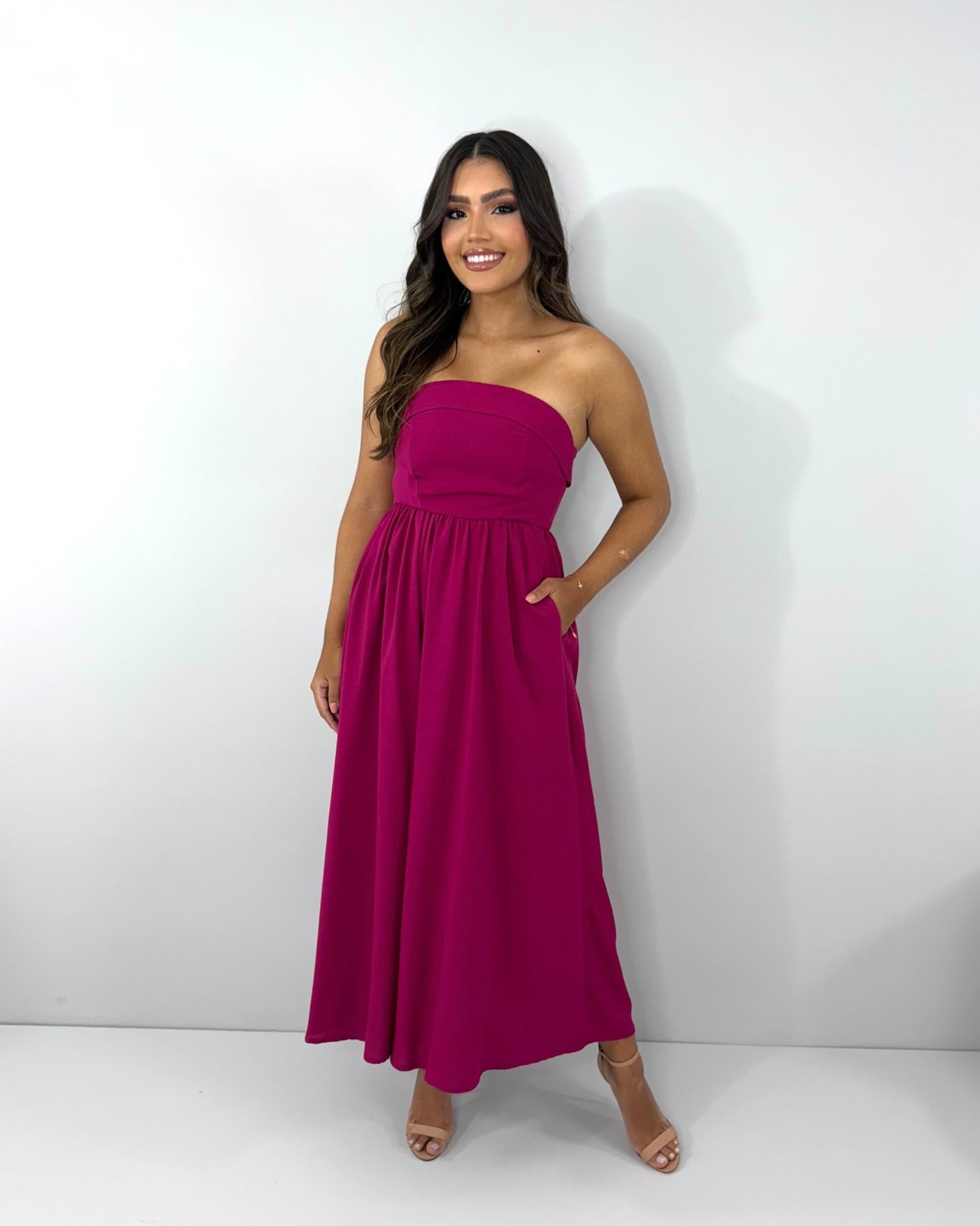 Vestido Perla - Cereja - Imagem 2