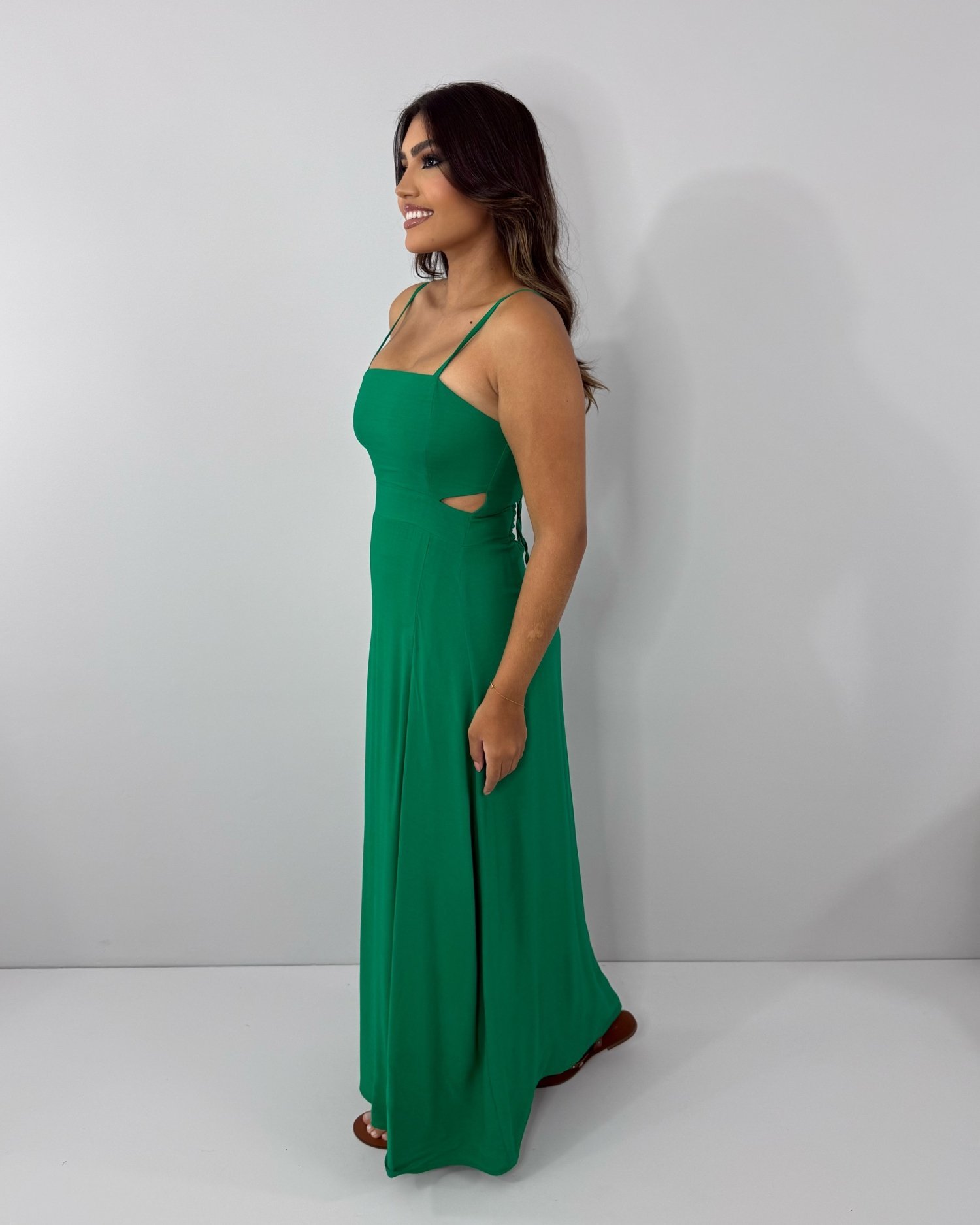 Vestido Babi - Verde Bandeira - Imagem 2