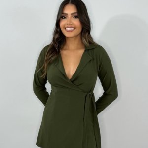 Macaquinho Betina - Verde Militar