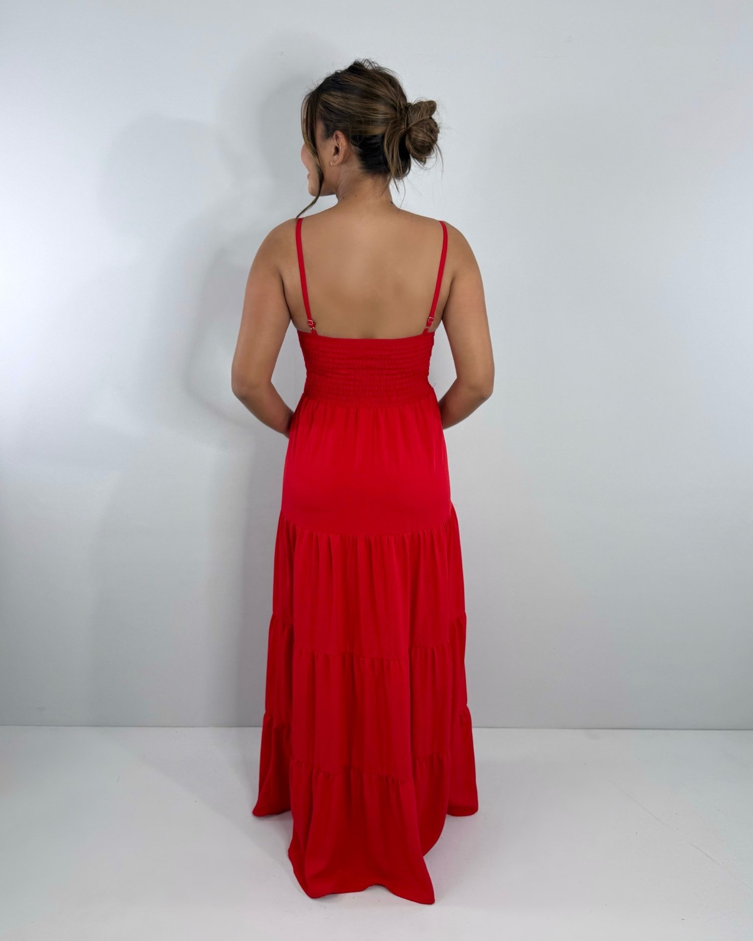 Vestido Cátia - Vermelho - Imagem 5