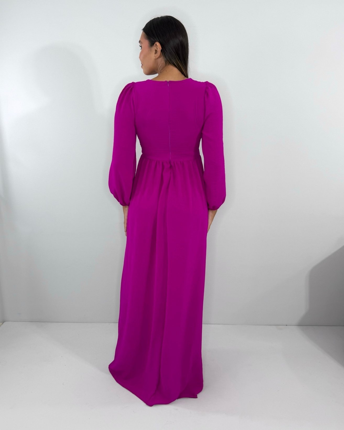 Vestido Magda - Fúcsia - Imagem 4