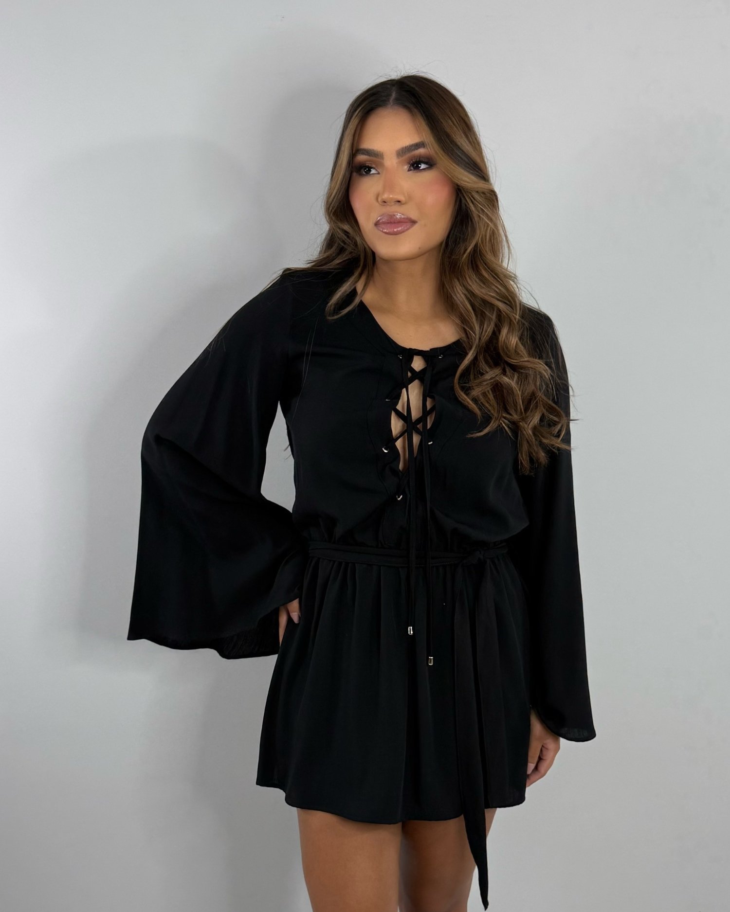 Vestido Glória - Preto - Imagem 2