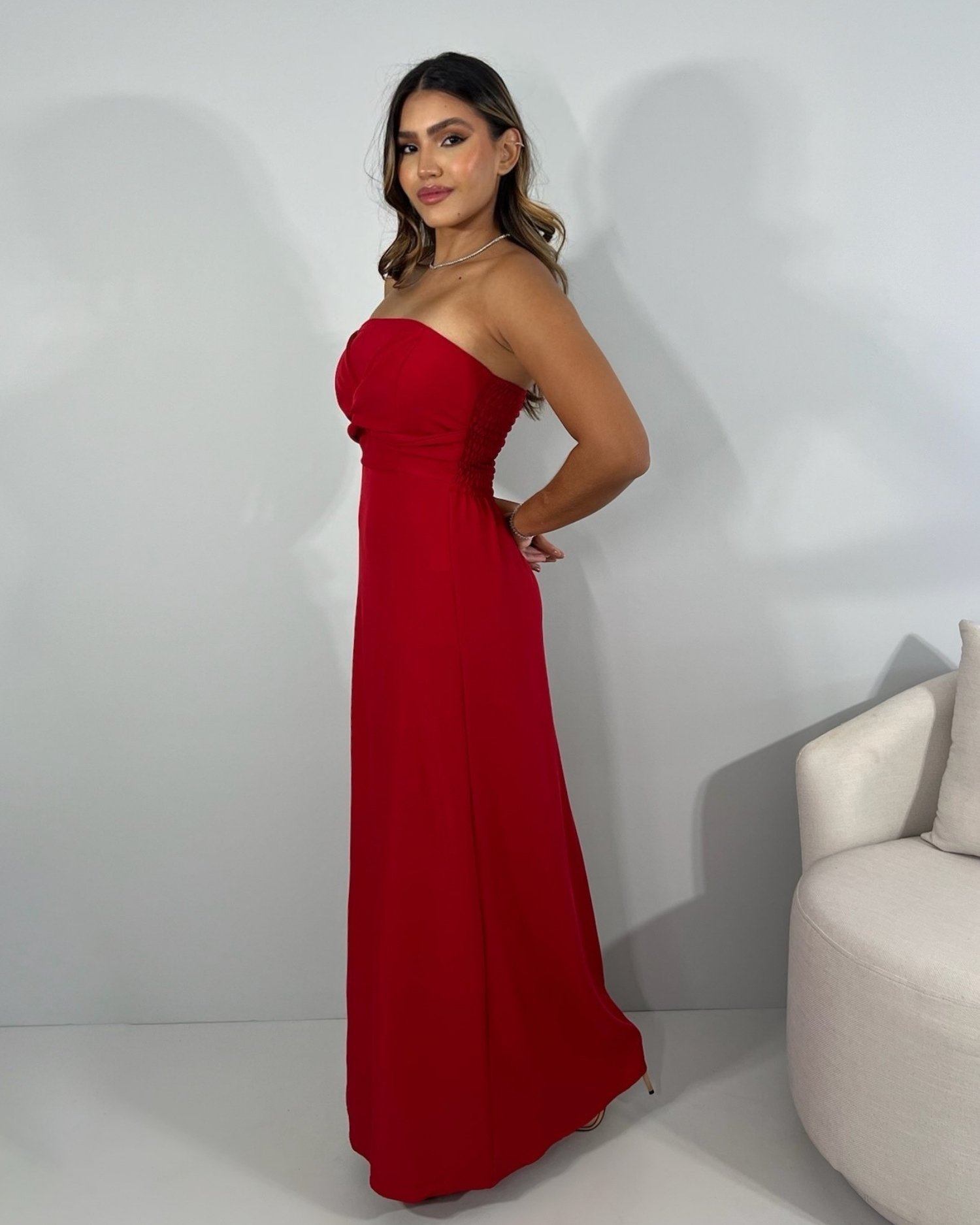 Vestido Maya - Vermelho - Image 4