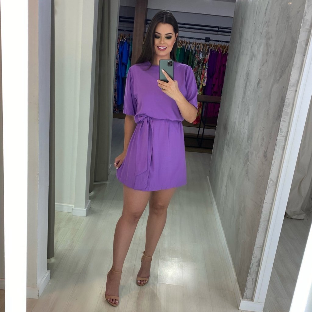 Vestido Elis - Lilás