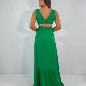 Vestido Miranda - Verde Bandeira - Image 5