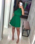 Vestido Daiane – Verde Bandeira