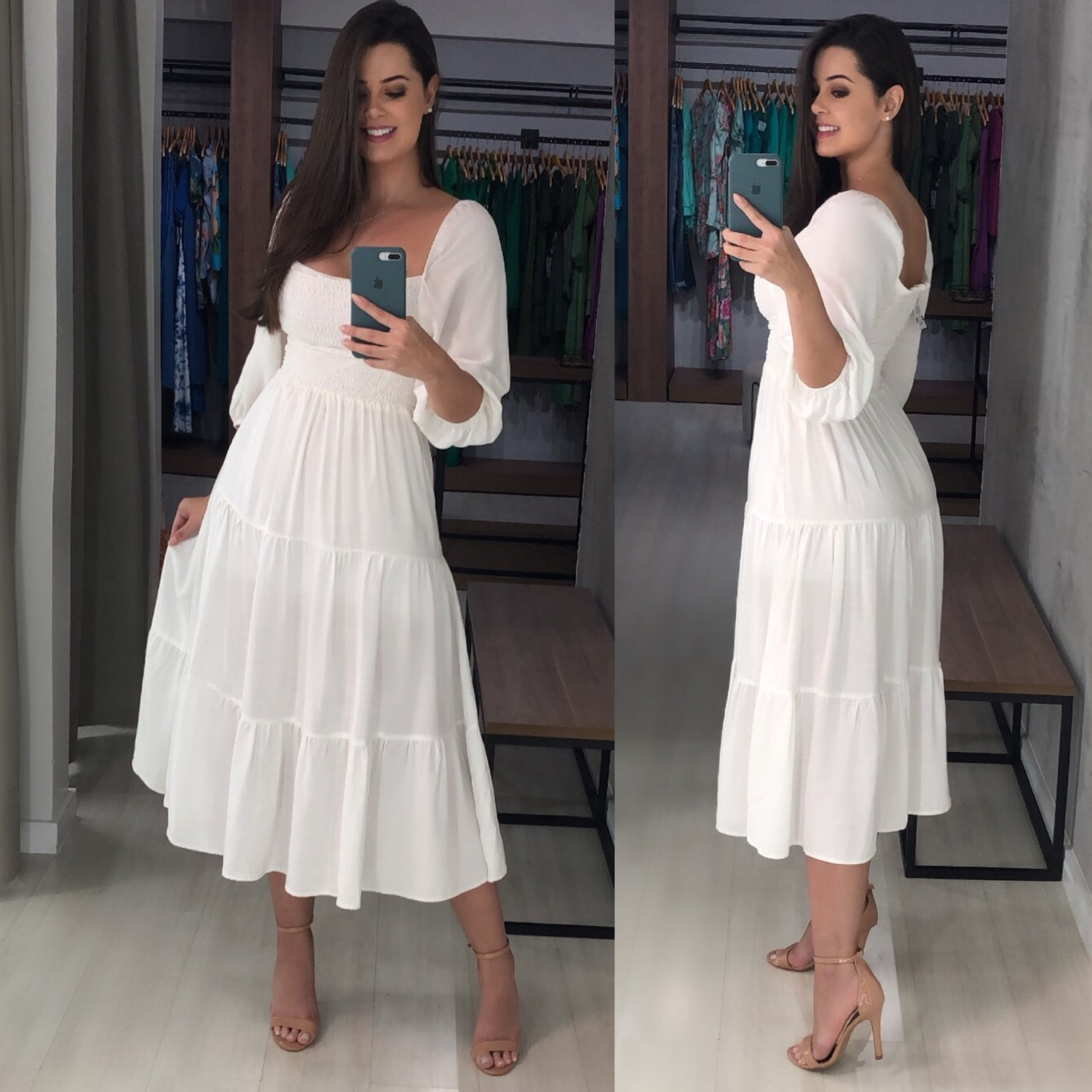 Vestido Juliana - Branco - Image 2