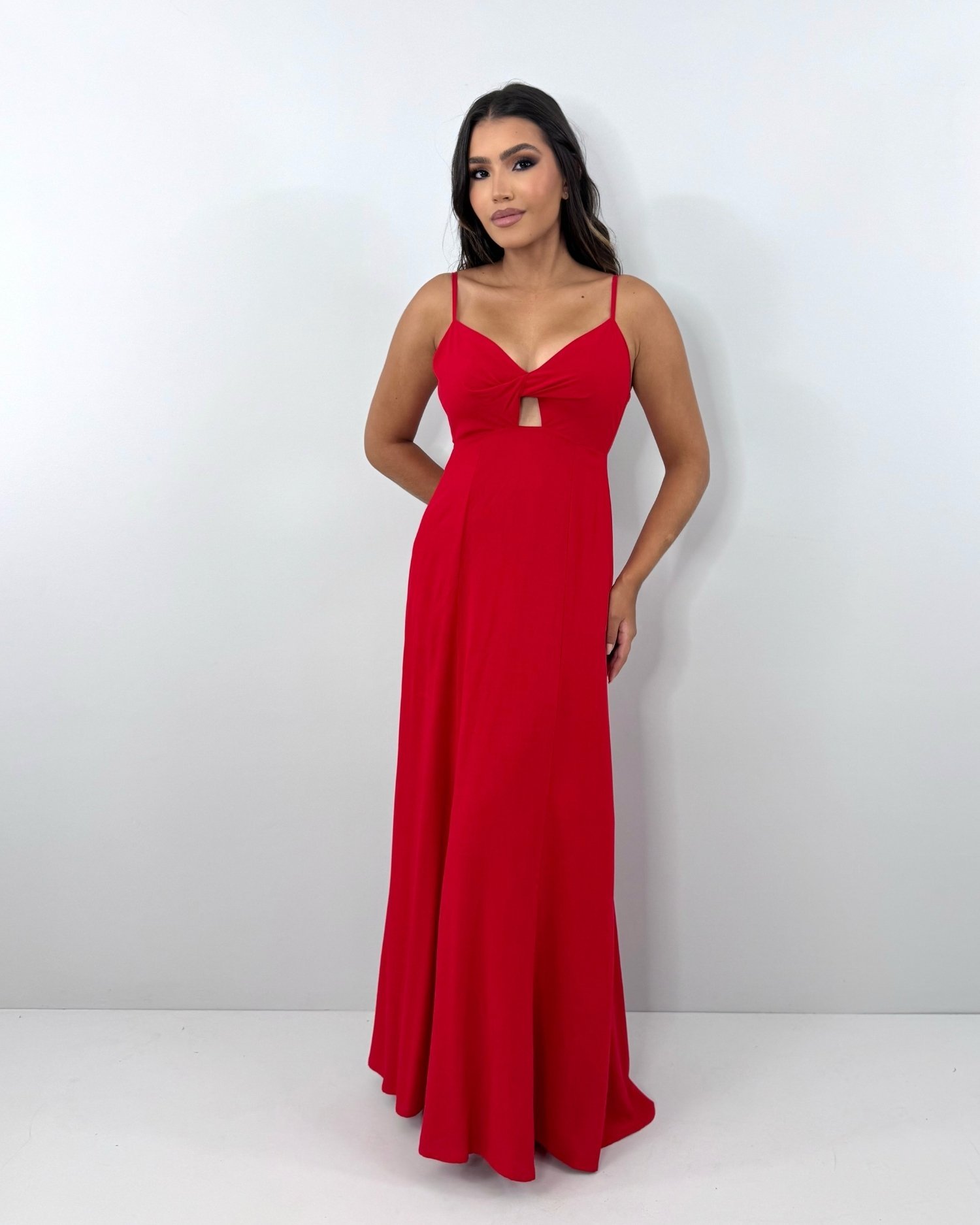 Vestido Eliana - Vermelho - Image 3