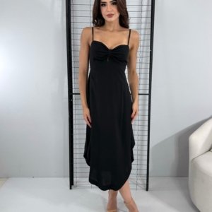 Vestido Agnes - Preto - Image 1