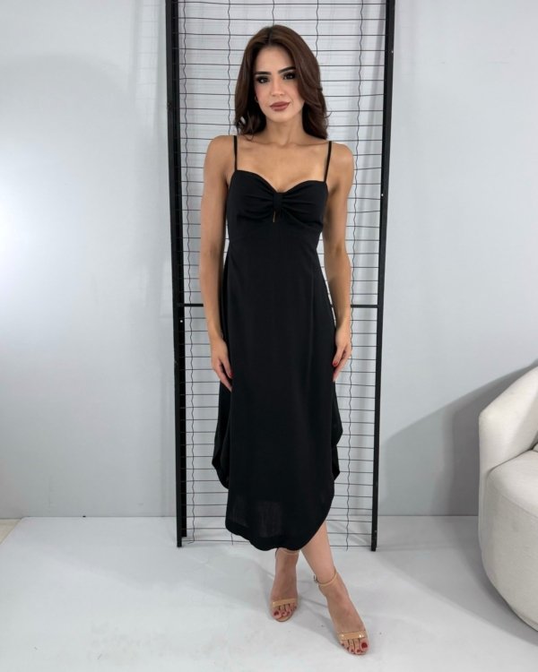 Vestido Agnes - Preto
