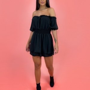 Macaquinho Alana - Preto - Image 1