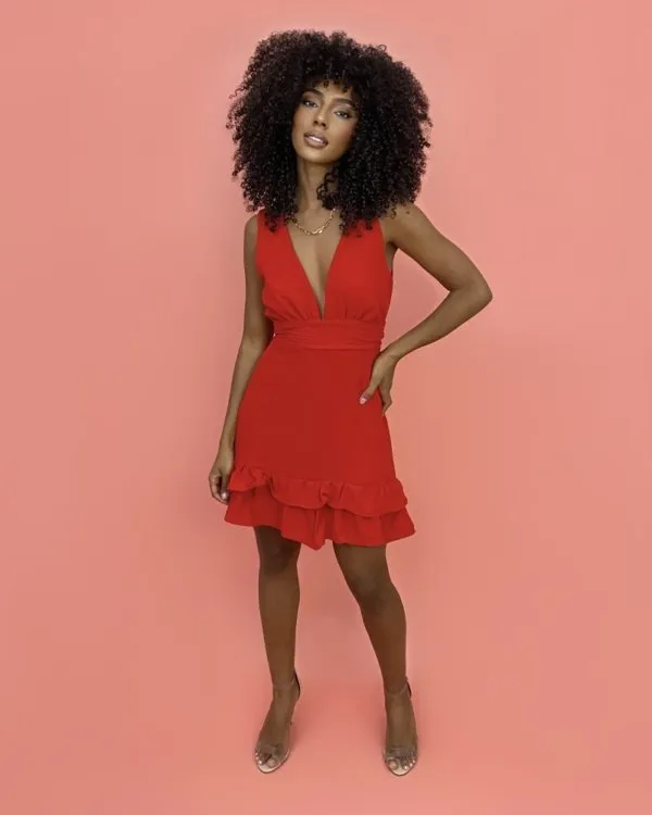 Vestido Margot - Vermelho
