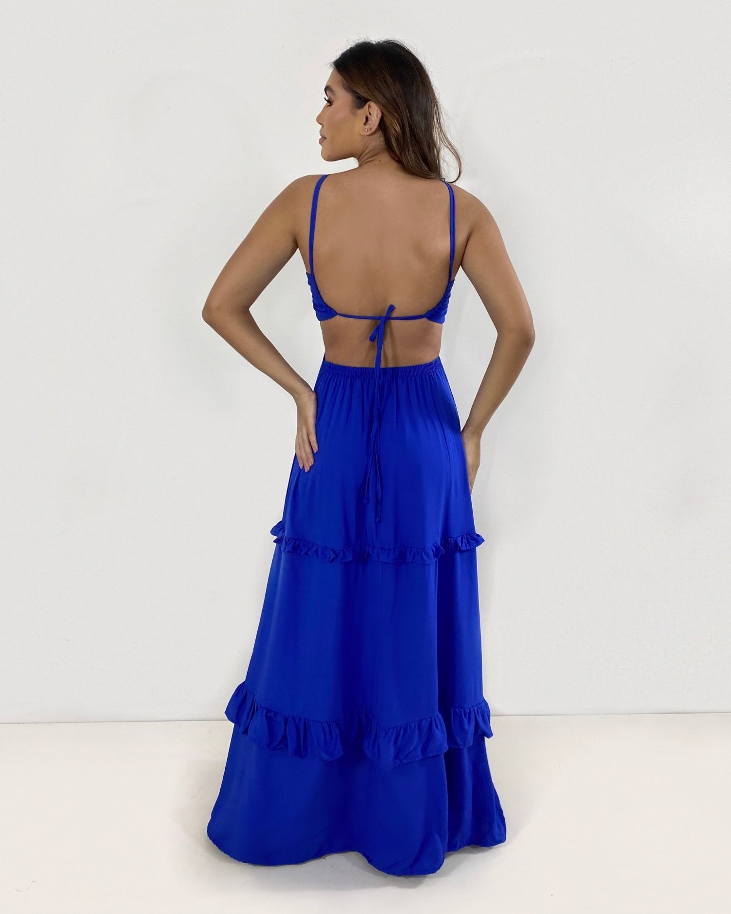 Vestido Michelle - Azul Royal - Image 2