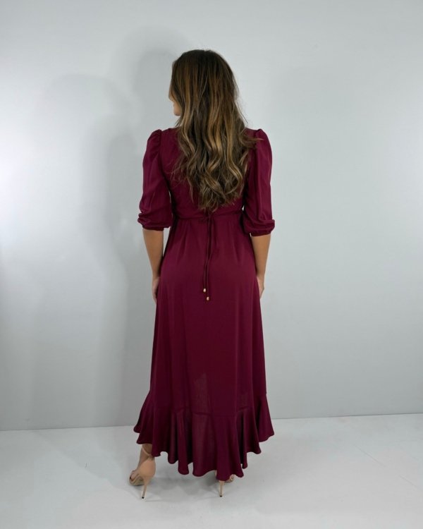 Vestido Berenice - Marsala