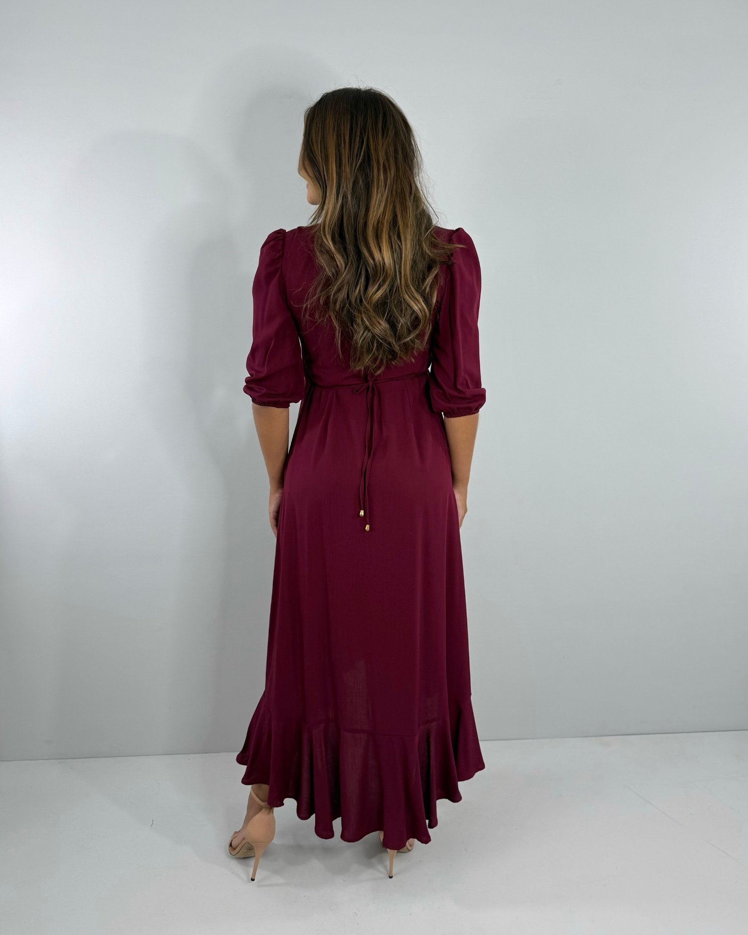 Vestido Berenice - Marsala - Image 5