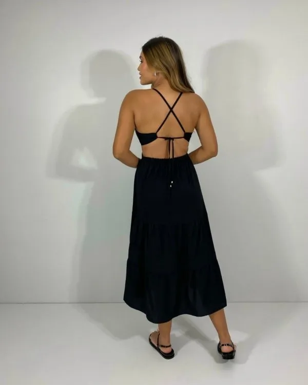 Vestido Chiara - Preto