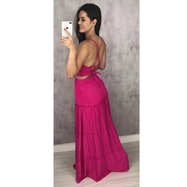 Conjunto Gabriela - Rosa Chiclete