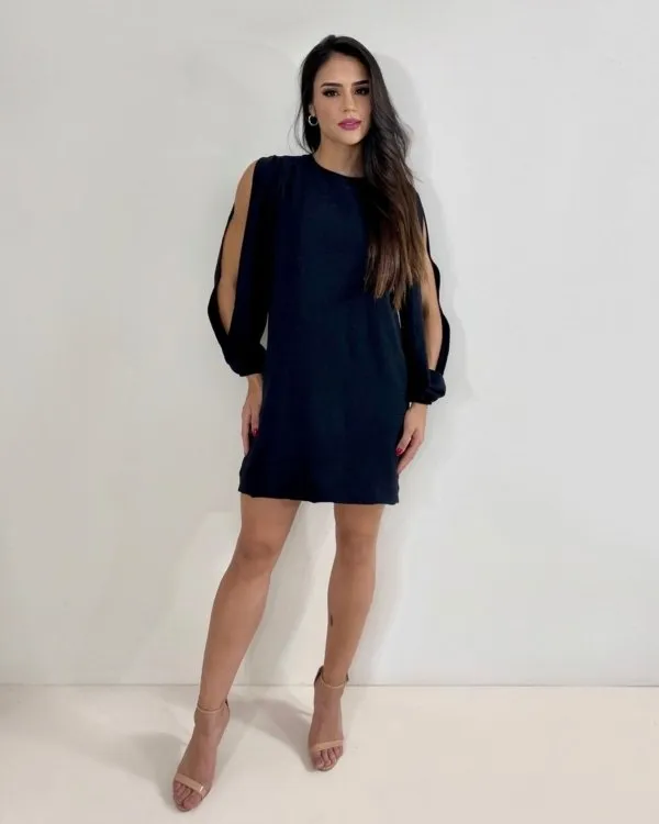 Vestido Eloá - Preto
