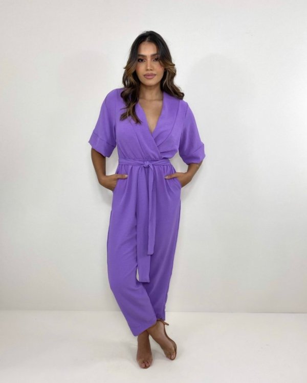 Macacão Rubia - Lilás