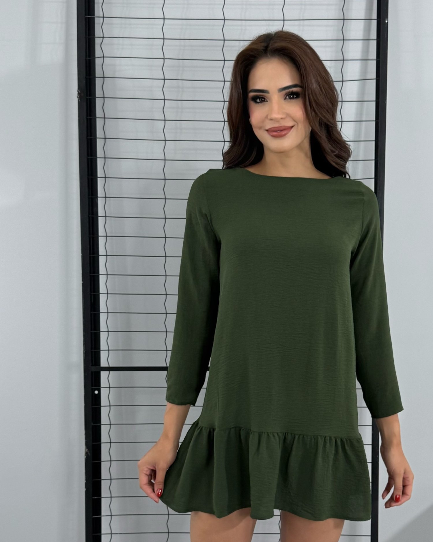 Vestido Guida - Verde Militar - Image 3