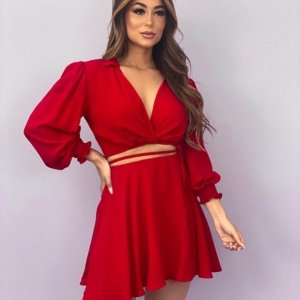 Conjunto Jaqueline - Vermelho - Image 1