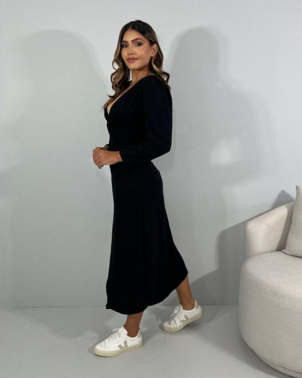 Vestido Monalisa - Preto