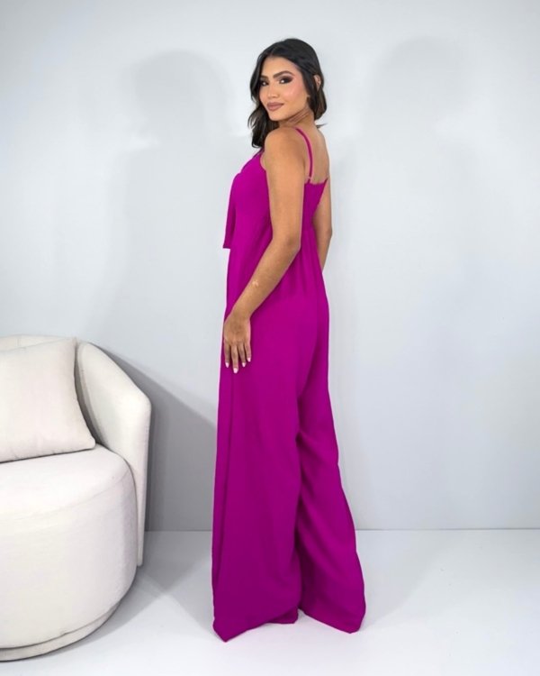 Macacão Carminha - Fúcsia