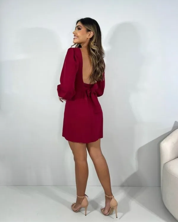 Vestido Tayla - Marsala
